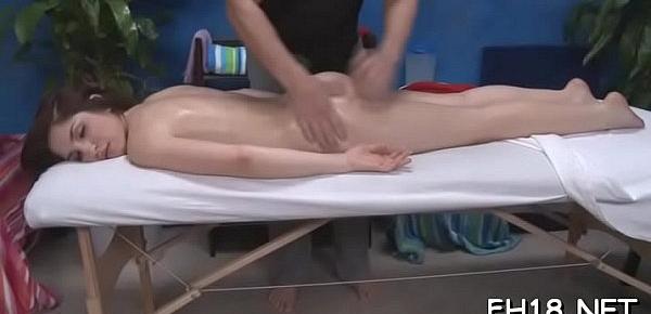  Erection during massage therapy
